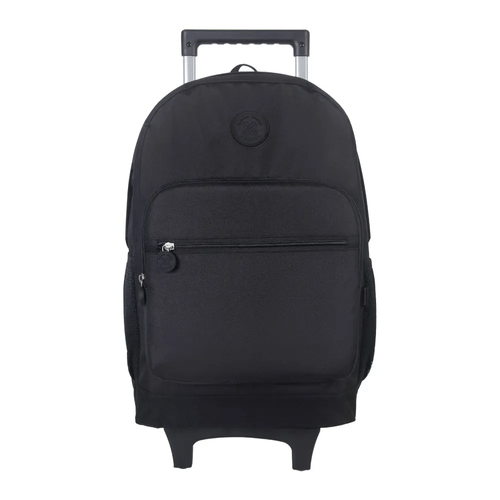 mochila com rodinha college preto