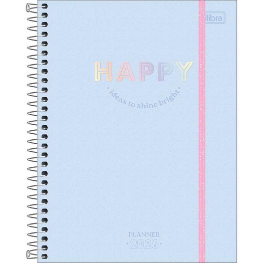 planner 2026 happy espiral