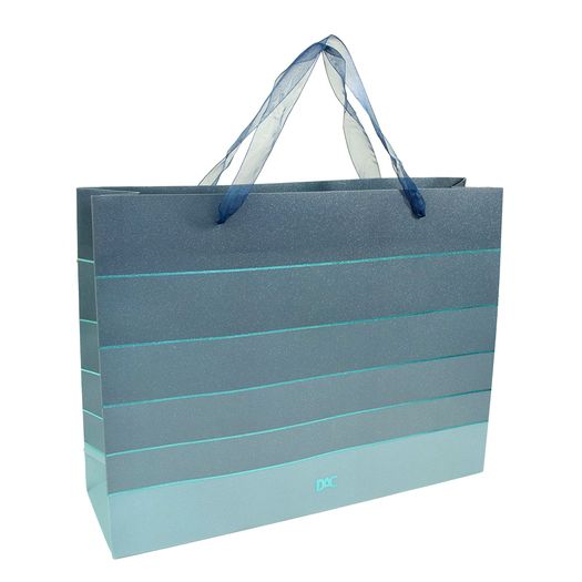 sacola para presente listra azul horizontal sacola para presente listra azul horizontal