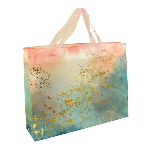 sacola presente marmorizado horizontal sacola presente marmorizado horizontal