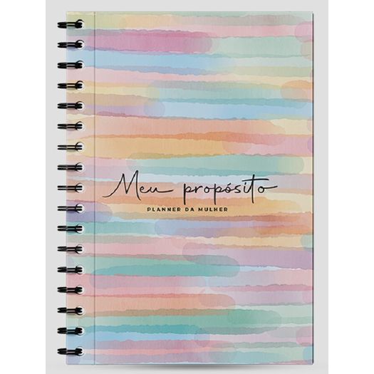 planner meu propósito - aquarela planner meu propósito - aquarela