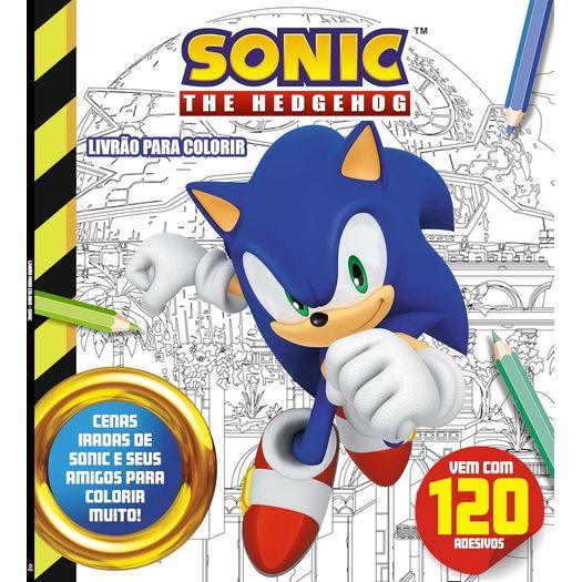 sonic livrão para colorir sonic livrão para colorir