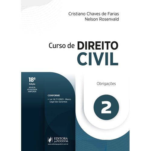curso de direito civil - v.2 - obrigações (2024)