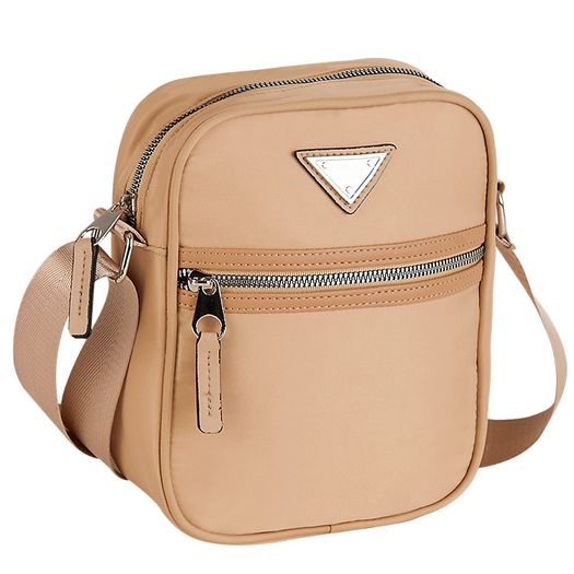 bolsa com alça transversal glow it taupe bolsa com alça transversal glow it taupe