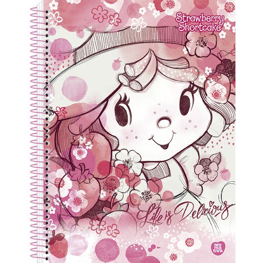 caderno colegial 10x1 160 folhas capa dura moranguinho diversos modelos caderno colegial 10x1 160 folhas capa dura moranguinho diversos modelos