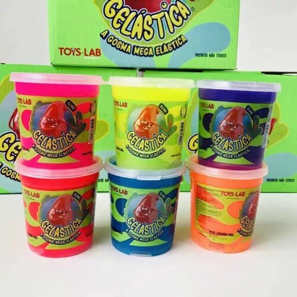 Slime Gelástica 180 Gramas Diversas Cores - Livrarias Curitiba