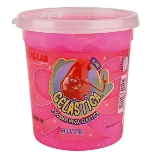 slime gelástica com glitter diversas cores slime gelástica com glitter diversas cores