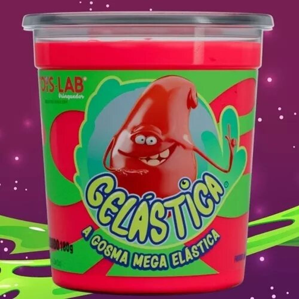 Slime Gelástica 180 Gramas Diversas Cores - Livrarias Curitiba