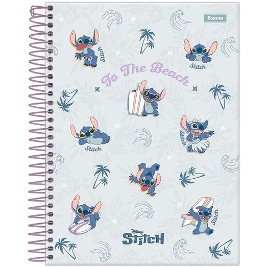 caderno colegial 1x1 80 folhas capa dura stitch caderno colegial 1x1 80 folhas capa dura stitch