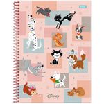 caderno universitário 1x1 80 folhas capa dura disney pets caderno universitário 1x1 80 folhas capa dura disney pets