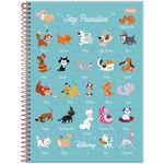 caderno universitário 1x1 80 folhas capa dura disney pets caderno universitário 1x1 80 folhas capa dura disney pets