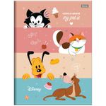 caderno brochurão 80 folhas capa dura disney pets caderno brochurão 80 folhas capa dura disney pets