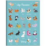 caderno brochurão 80 folhas capa dura disney pets caderno brochurão 80 folhas capa dura disney pets