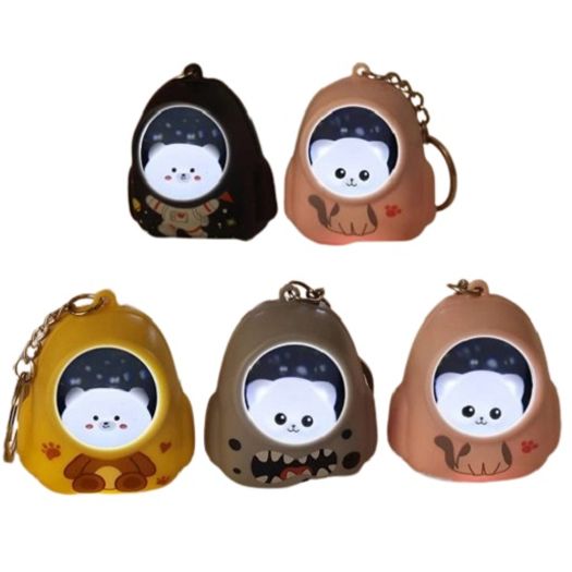 chaveiro espaço luz bichinho com led chaveiro espaço luz bichinho com led