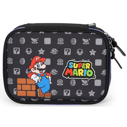 estojo box super mario preto estojo box super mario preto