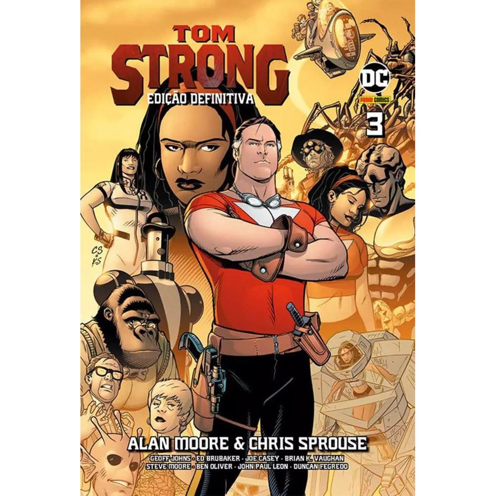 Tom Strong 3 - Edição Definitiva - Livrarias Curitiba