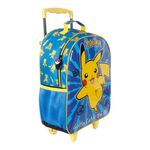 mochila com rodinha pikachu pokémon mochila com rodinha pikachu pokémon