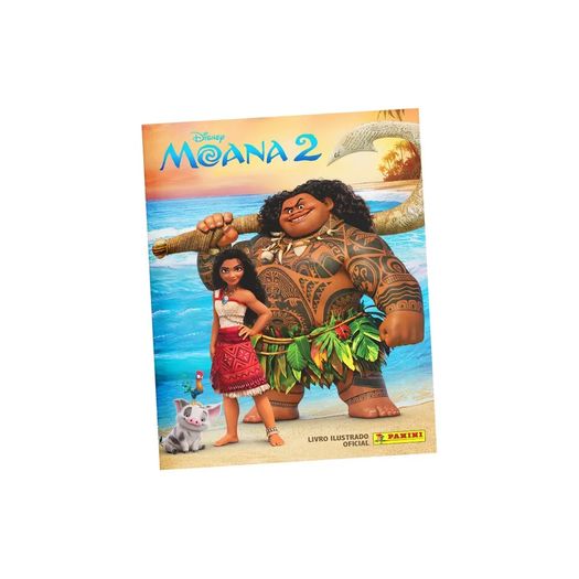 moana 2 - álbum brochura moana 2 - álbum brochura