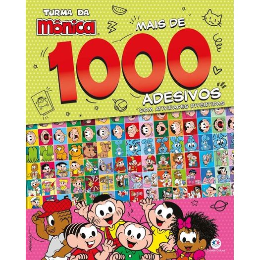 turma da mônica - mais de 1000 adesivos turma da mônica - mais de 1000 adesivos