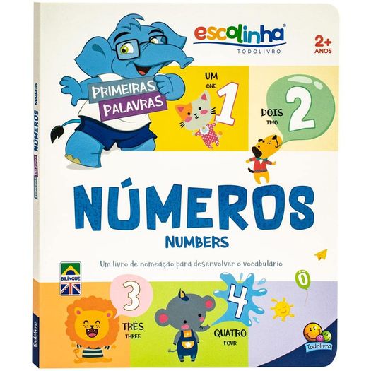 escolinha todolivro - primeiras palavras -  números