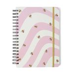caderno colegial 10x1 160 folhas capa dura melissa caminho das abelhas