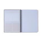 caderno universitário 10x1 160 folhas capa dura pólen aromas off white caderno universitário 10x1 160 folhas capa dura pólen aromas off white