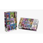 quebra-cabeça 500 peças cães estilosos quebra-cabeça 500 peças cães estilosos