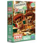quebra-cabeça 500 peças mundo cão chihuahua quebra-cabeça 500 peças mundo cão chihuahua