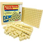 jogo material dourado individual plástico 62 peças jogo material dourado individual plástico 62 peças