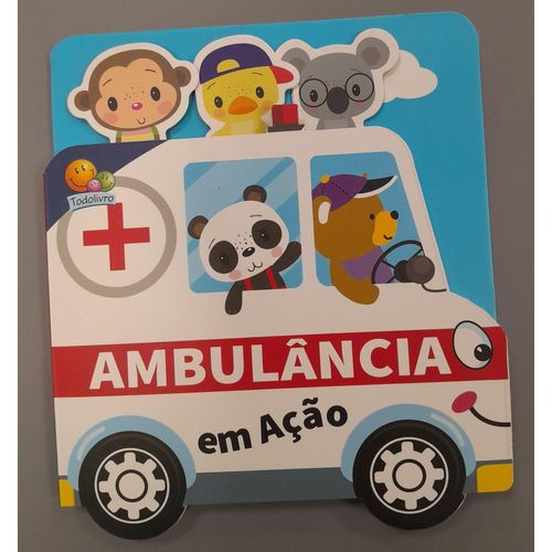 passeando pela cidade - ambulancia em acao