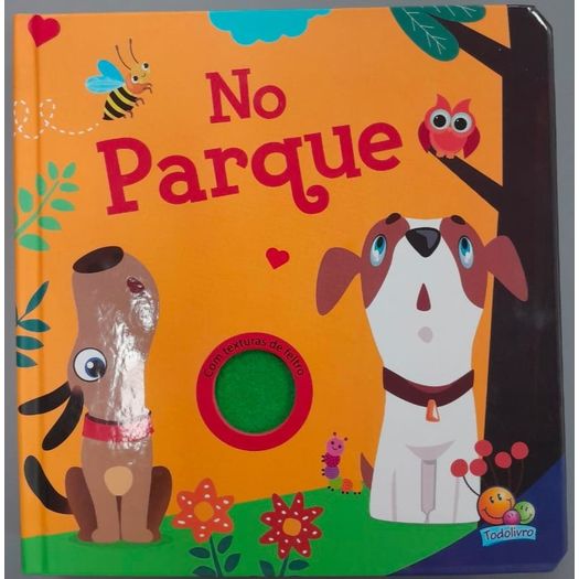 texturas de feltro - no parque