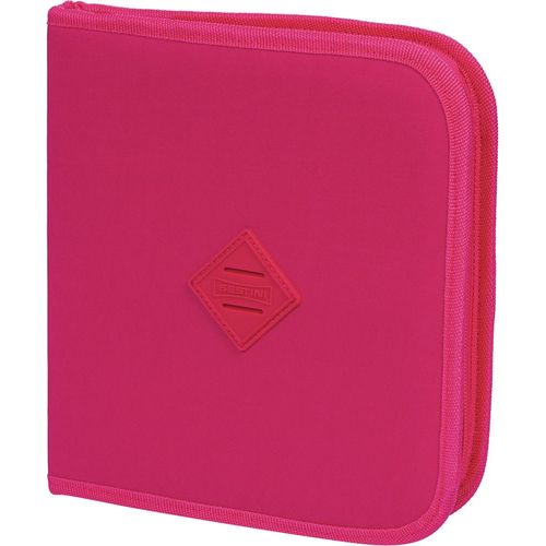 estojo artístico crinkle rosa pink