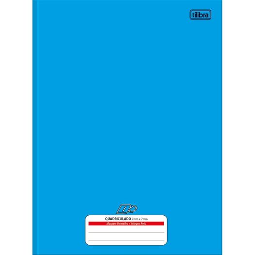 caderno brochurão quadriculado 96 folhas capa dura azul d+ caderno brochurão quadriculado 96 folhas capa dura azul d+