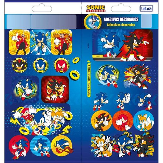 adesivo sticker duplo sonic adesivo sticker duplo sonic