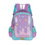 mochila com alça sorvete violeta