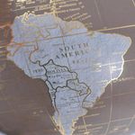 globo decorativo base metal herschel