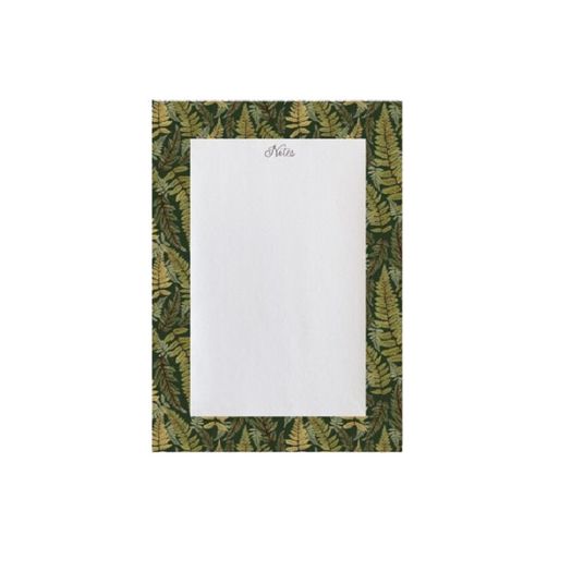 bloco de notas fern verde house bloco de notas fern verde house