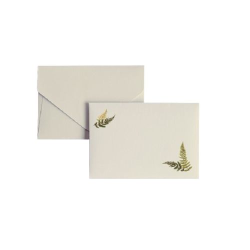 envelope para papel de carta fern verde 4 unidades