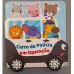 passeando pela cidade - carro da polícia em operação passeando pela cidade - carro da polícia em operação
