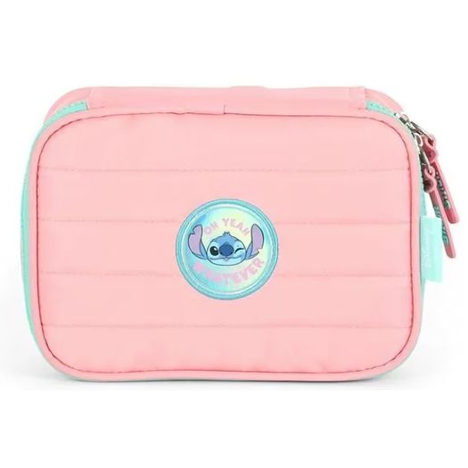 estojo box stitch salmão