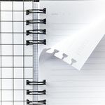 caderno organizador duo clássica preta caderno organizador duo clássica preta