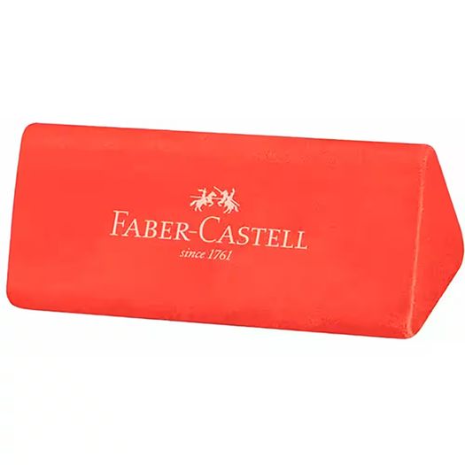 borracha triangular jumbo vermelha borracha triangular jumbo vermelha