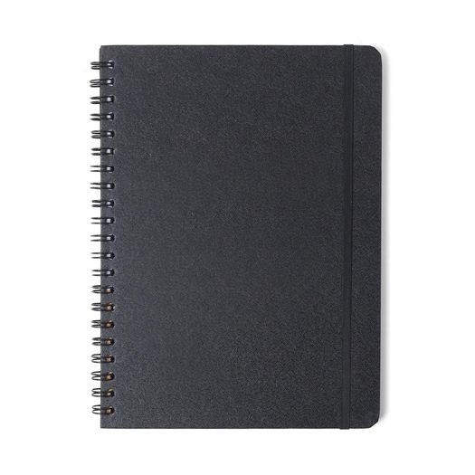 caderno universitário 1x1 80 folhas capa dura clássica preta caderno universitário 1x1 80 folhas capa dura clássica preta