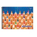 caderno de desenho espiral 96 folhas capa dura sem seda caderno de desenho espiral 96 folhas capa dura sem seda