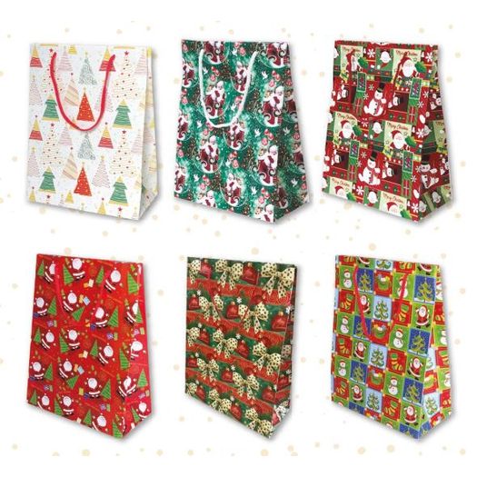 sacola presente natal sortida grande sacola presente natal sortida grande