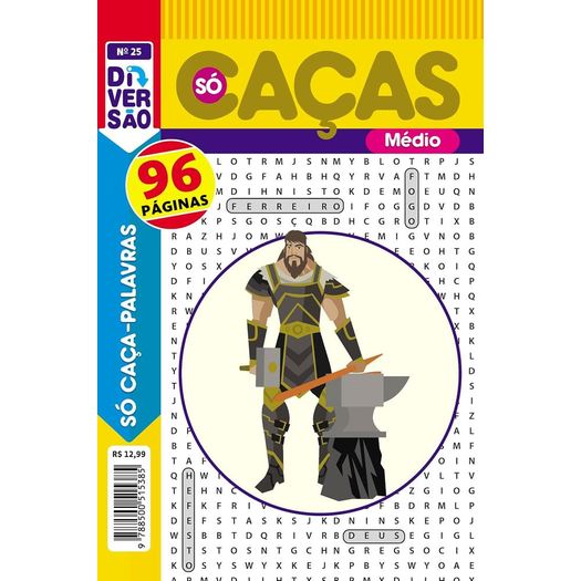 só caça palavras: nível médio 25