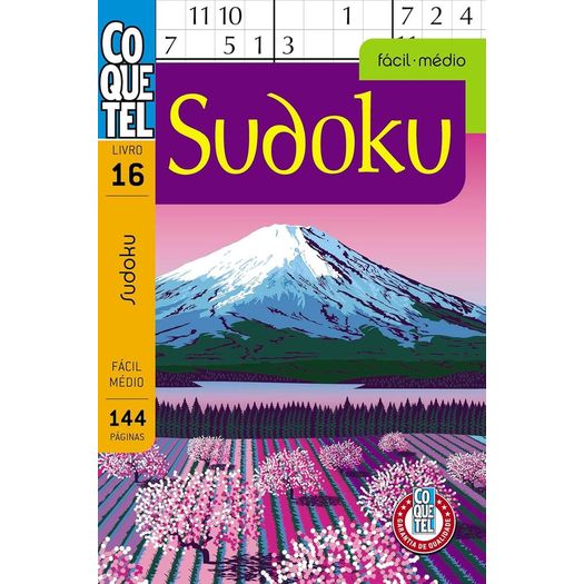 sudoku - fácil médio - livro  16