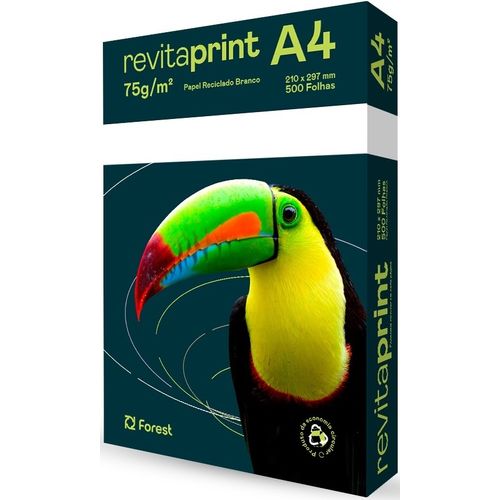 papel sulfite branco reciclado resma 500