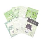 kit 6 papéis de carta e 3 envelopes panda kit 6 papéis de carta e 3 envelopes panda