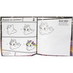 crie e cole o seu mangá - unicórnios crie e cole o seu mangá - unicórnios